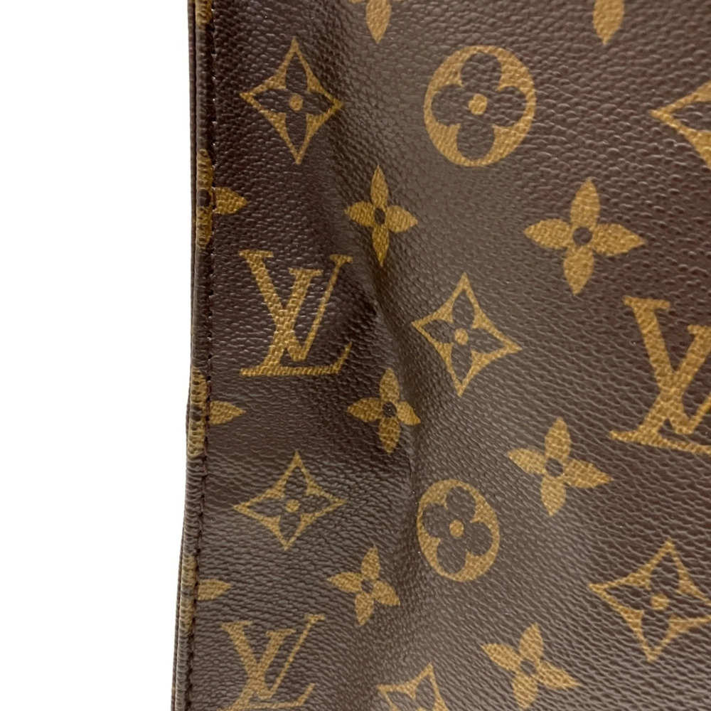 LOUIS VUITTON Brown Monogram Canvas Tote Bag - Picture 9 of 9